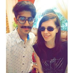 With the very well known 'kalki koechlin'